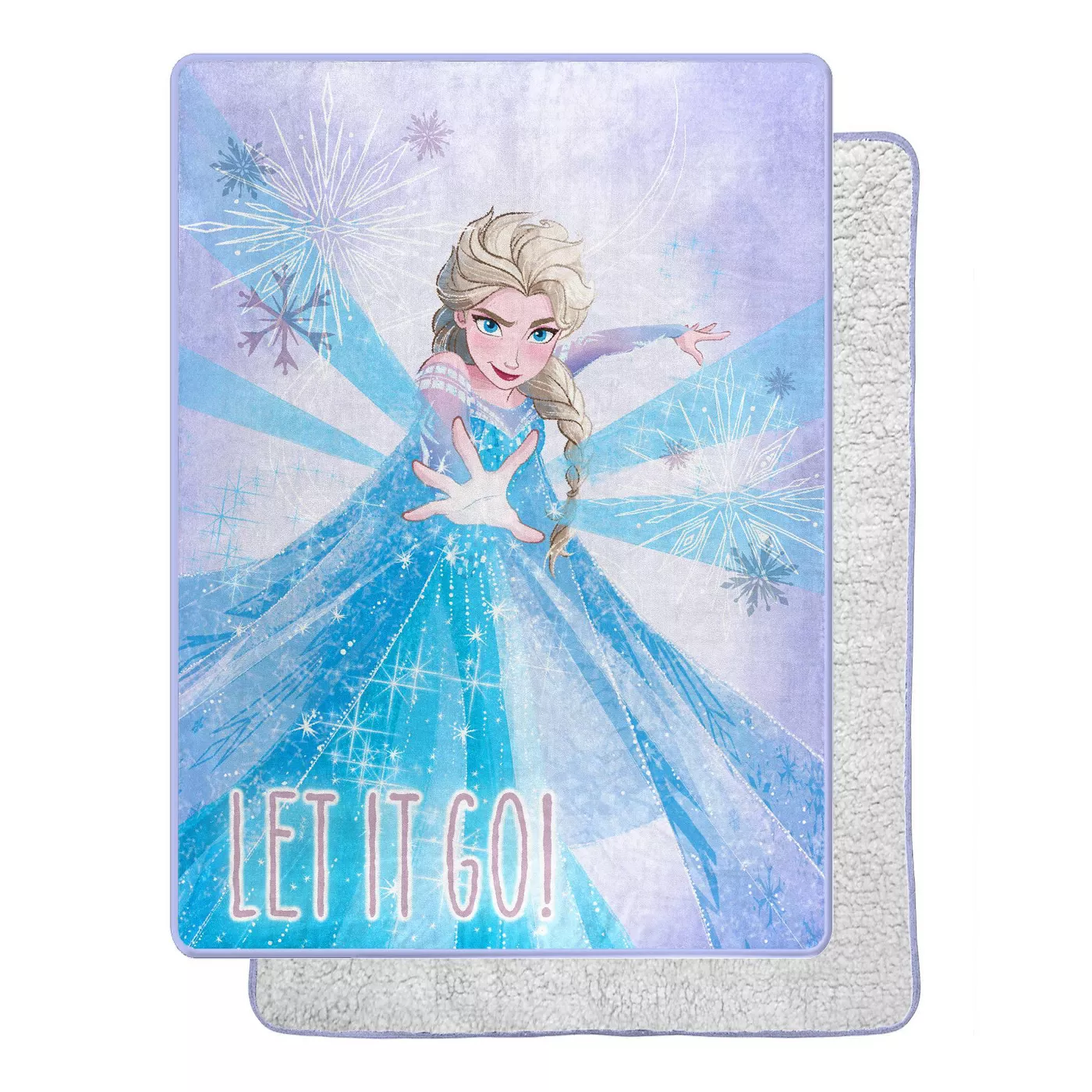 60"x80" Frozen 2 Frosted Believe Throw Blanket Silk Touch