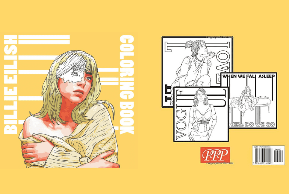 Billie Eilish Coloring Book