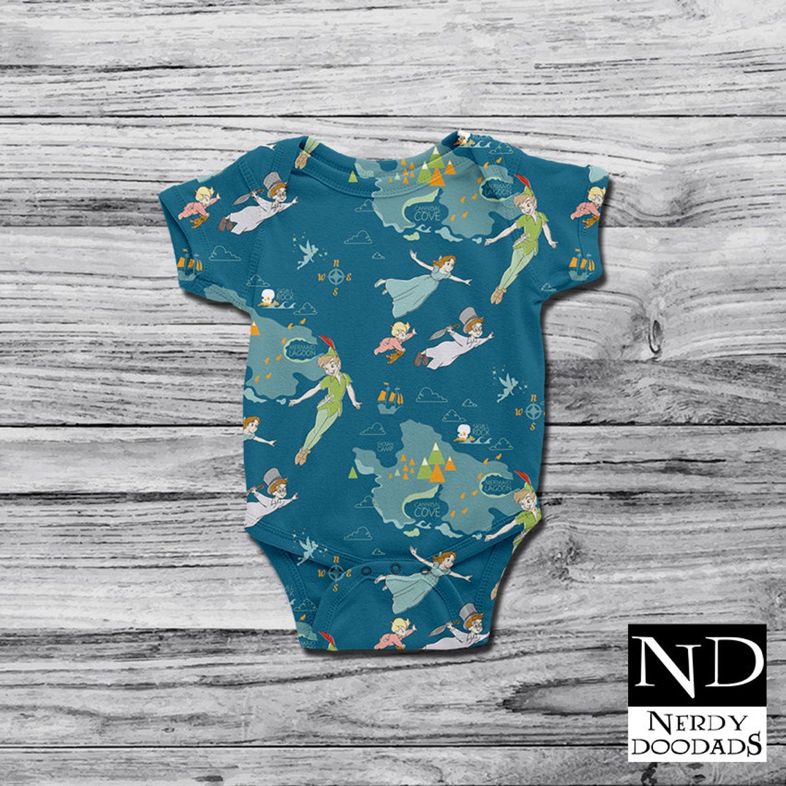 Peter Pan Baby Bodysuit