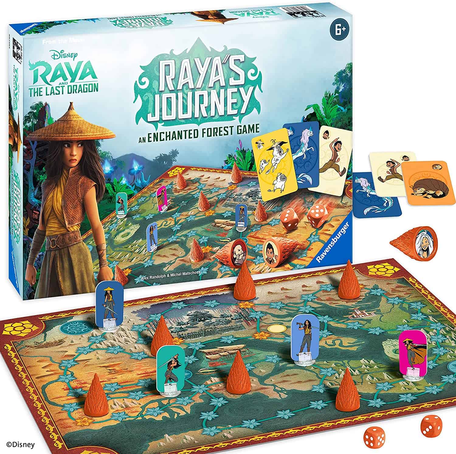 Ravensburger Raya's Journey: an Enchanted Forest Board Game