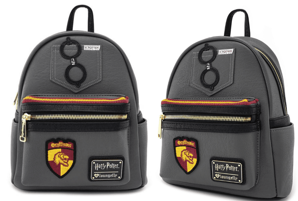 HP Harry Potter Gryffindor Grey Mini Backpack