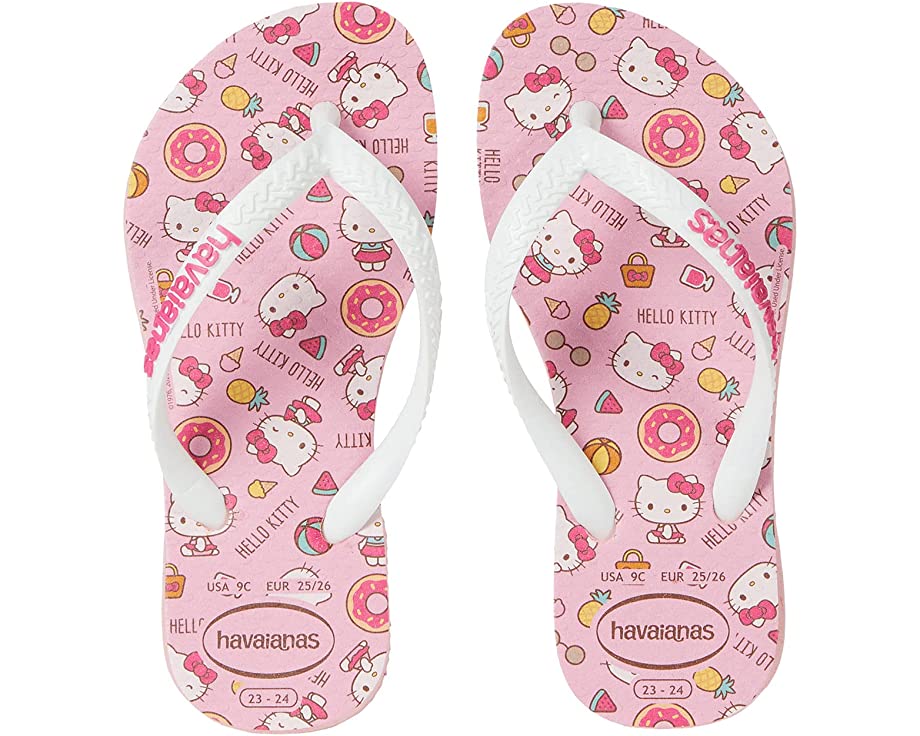 Havaianas Unisex-Child Slim Hello Kitty Flip Flop Sandal