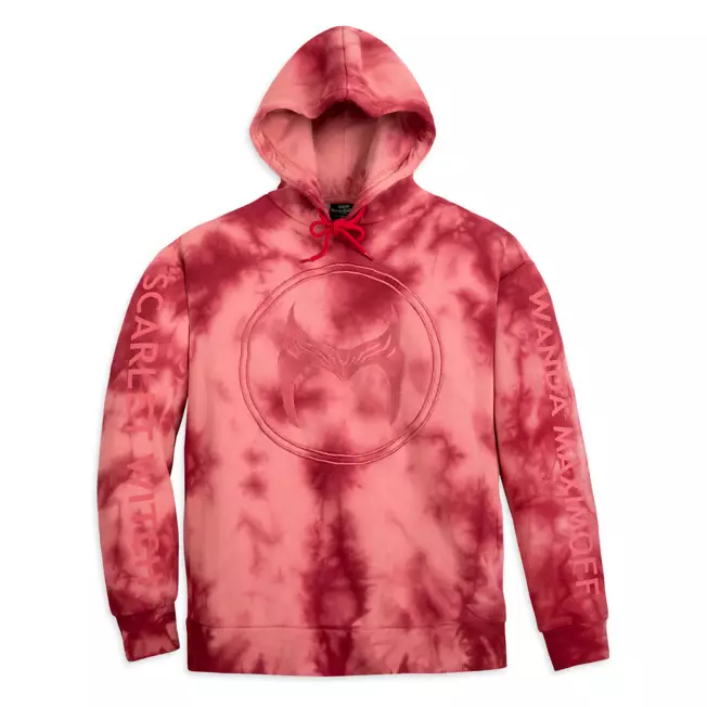 Scarlet Witch Tie-Dye Pullover Hoodie