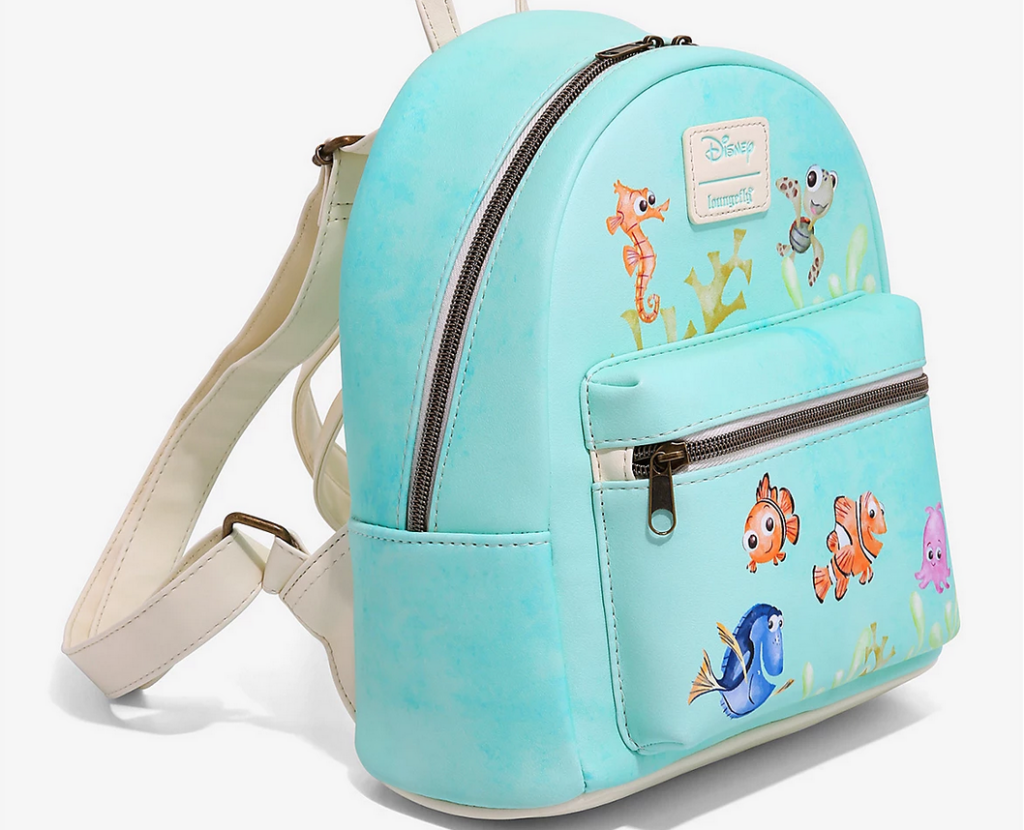 ​​Loungefly Disney Pixar Finding Nemo Watercolor Character Mini Backpack