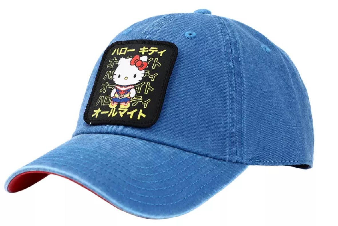 Hello Kitty X My Hero Academia Pigment Dye Dad Hat