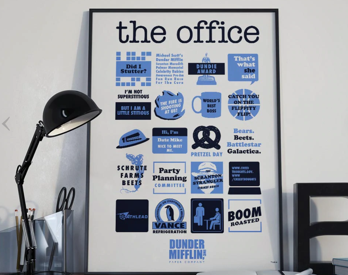 The Office Quote Mash-Up Poster