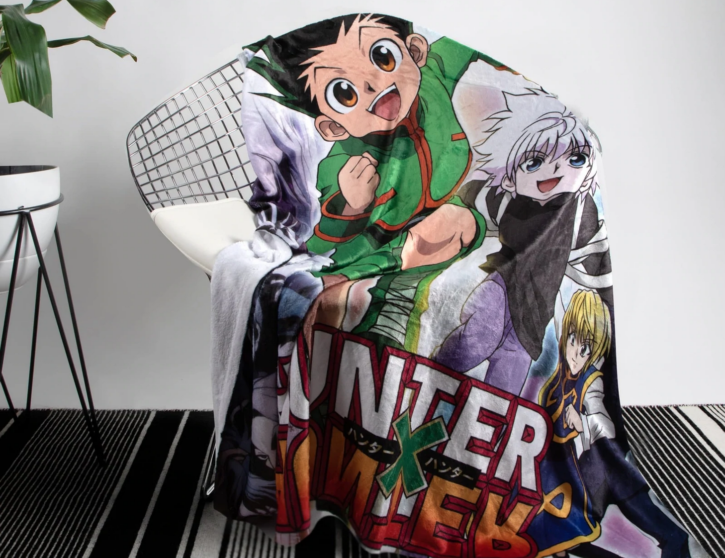 Atsuko Hunter x Hunter Throw Blanket