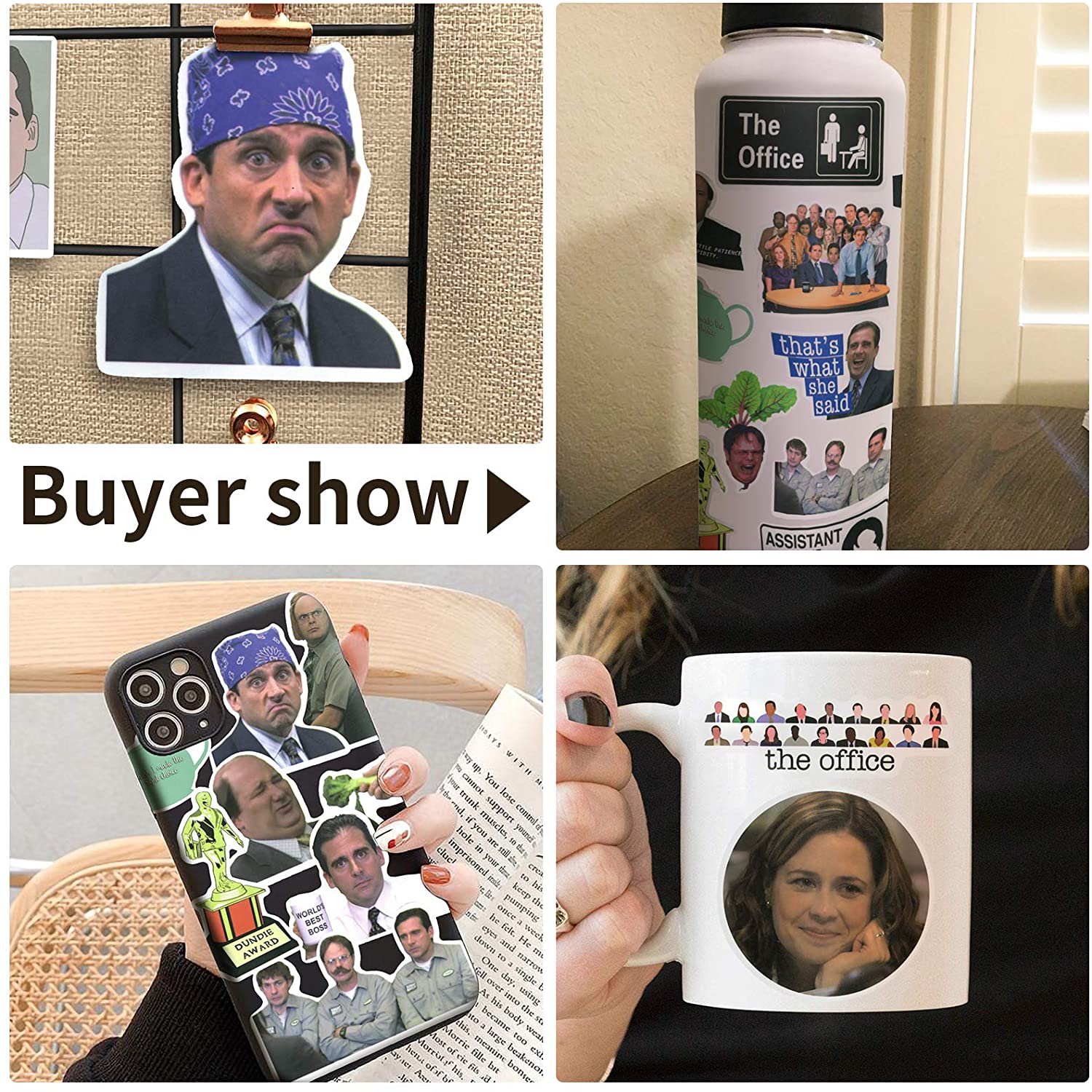 150 PCS The Office Stickers Pack