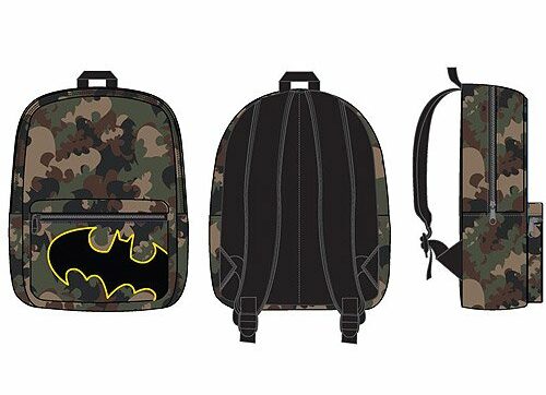 Batman Boys/Girls Camo Drawstring Bag