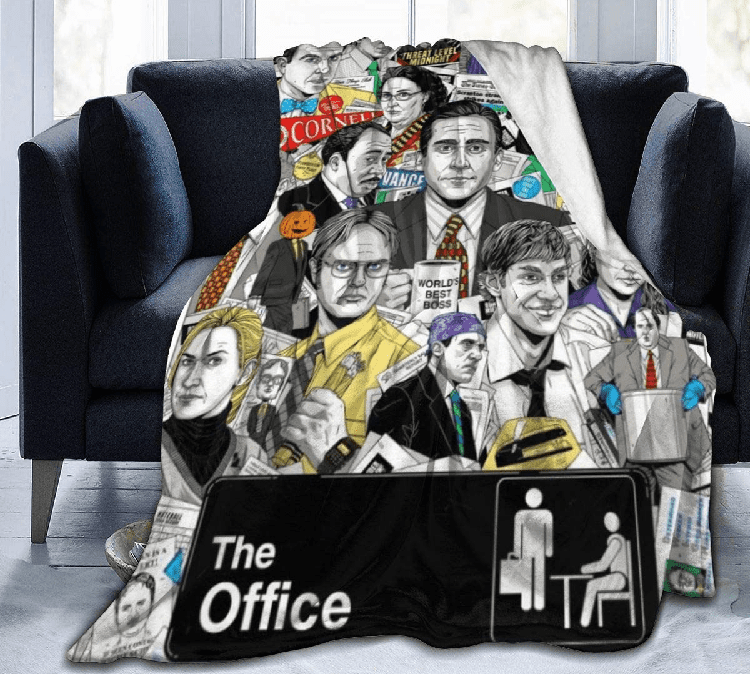 Beymill Dunder Mifflin The Office Blanket