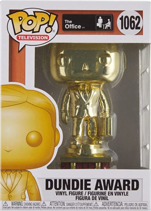 Customizable Chrome Dundie Award