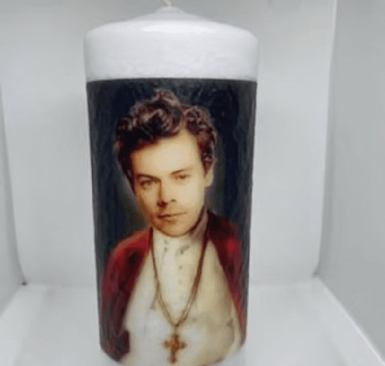 Harry Styles My Religious Celebrity Candles