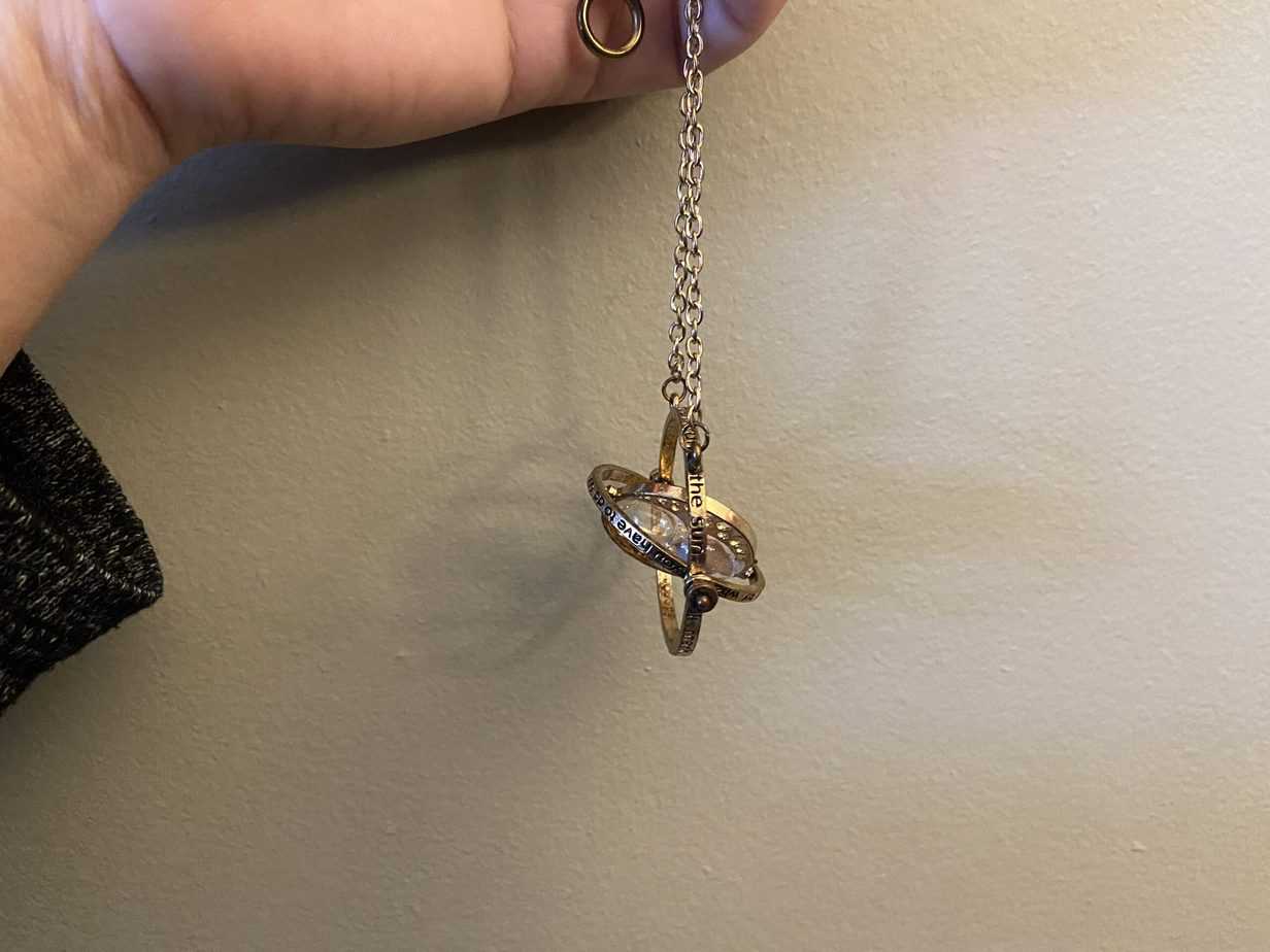 Hermione’s time-turner necklace