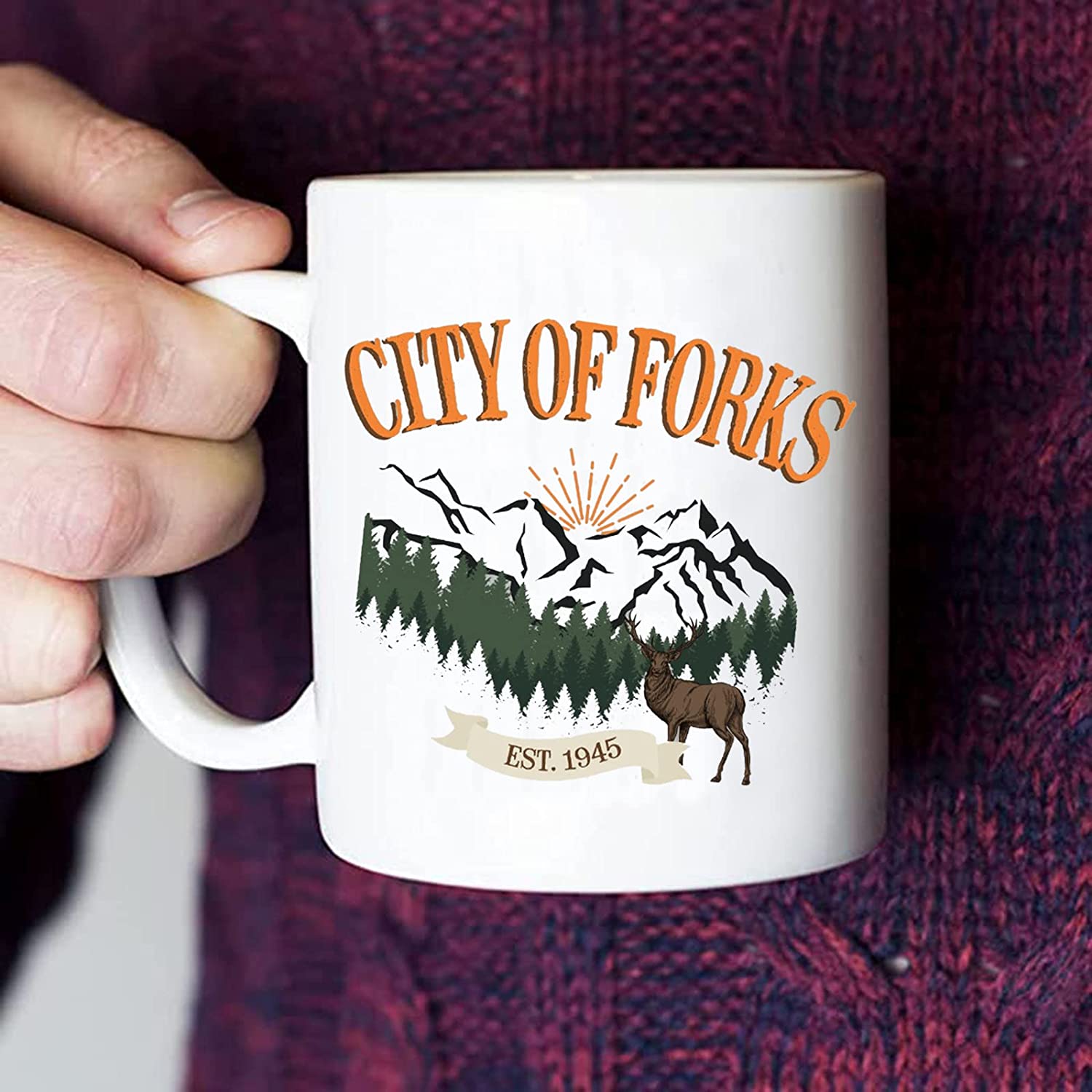 Twilight Saga City of Forks Mug