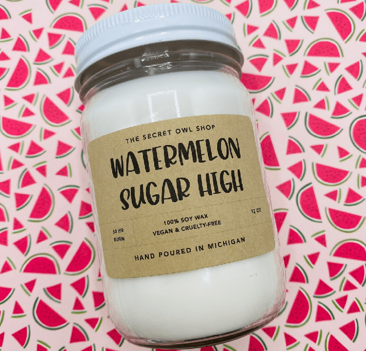 Watermelon Sugar High Candle