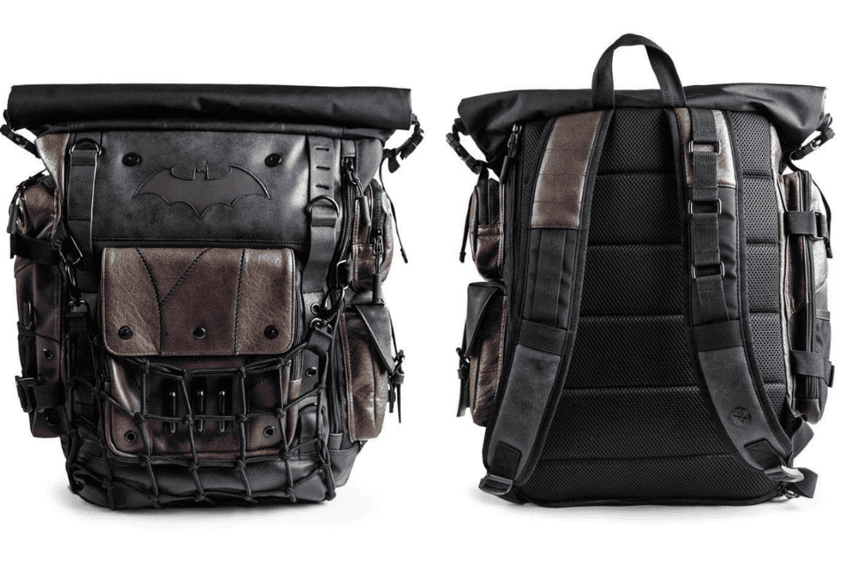 Batman and Joker Rolltop Backpack