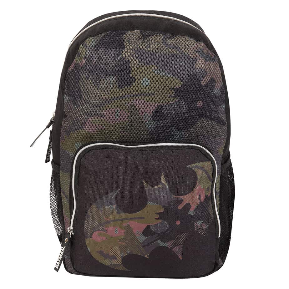 DC Comics Batman Camo Bat Girls Backpack