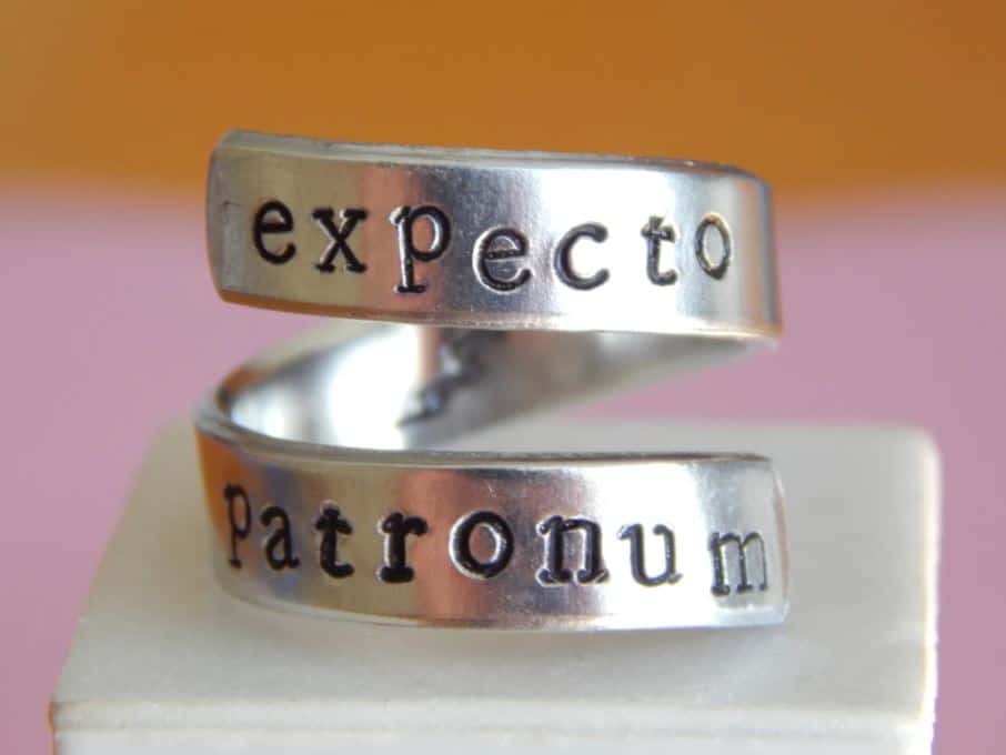 Expecto Patronum Magic Inspired Wrap Ring