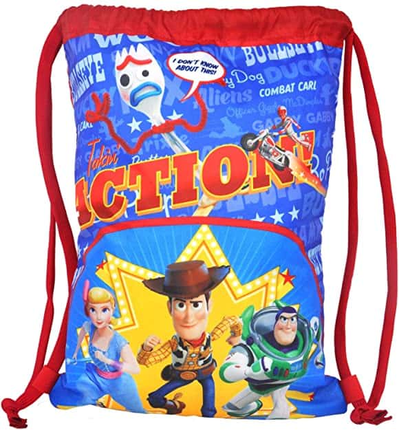 Disney Toy Story 4 15” Tote/Sling Bag with Woody, Buzz, Bo Peep, and Forky Print