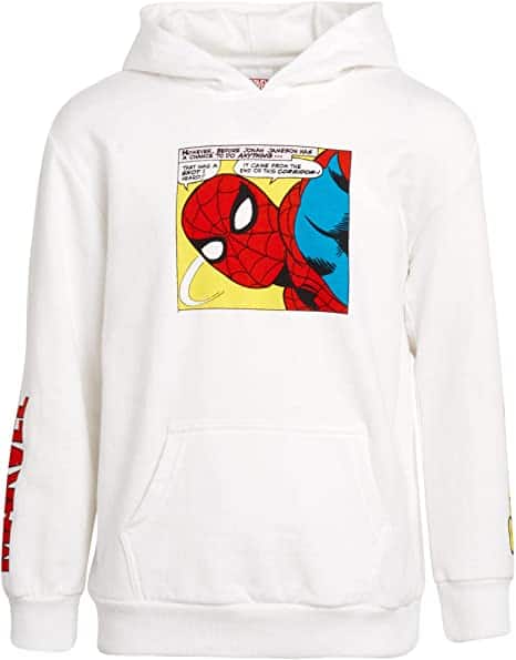 Marvel Boys’ Avengers Hoodie Sweatshirt – Spider-Man