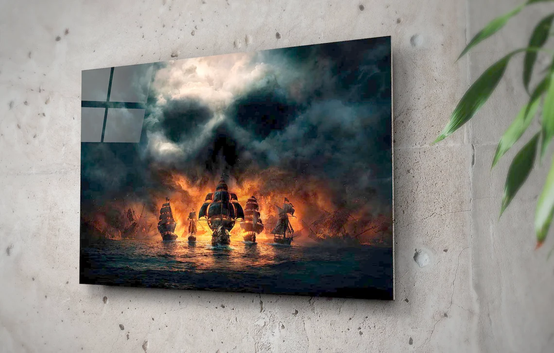 Pirates Of The Caribbean Decorative Wall Art