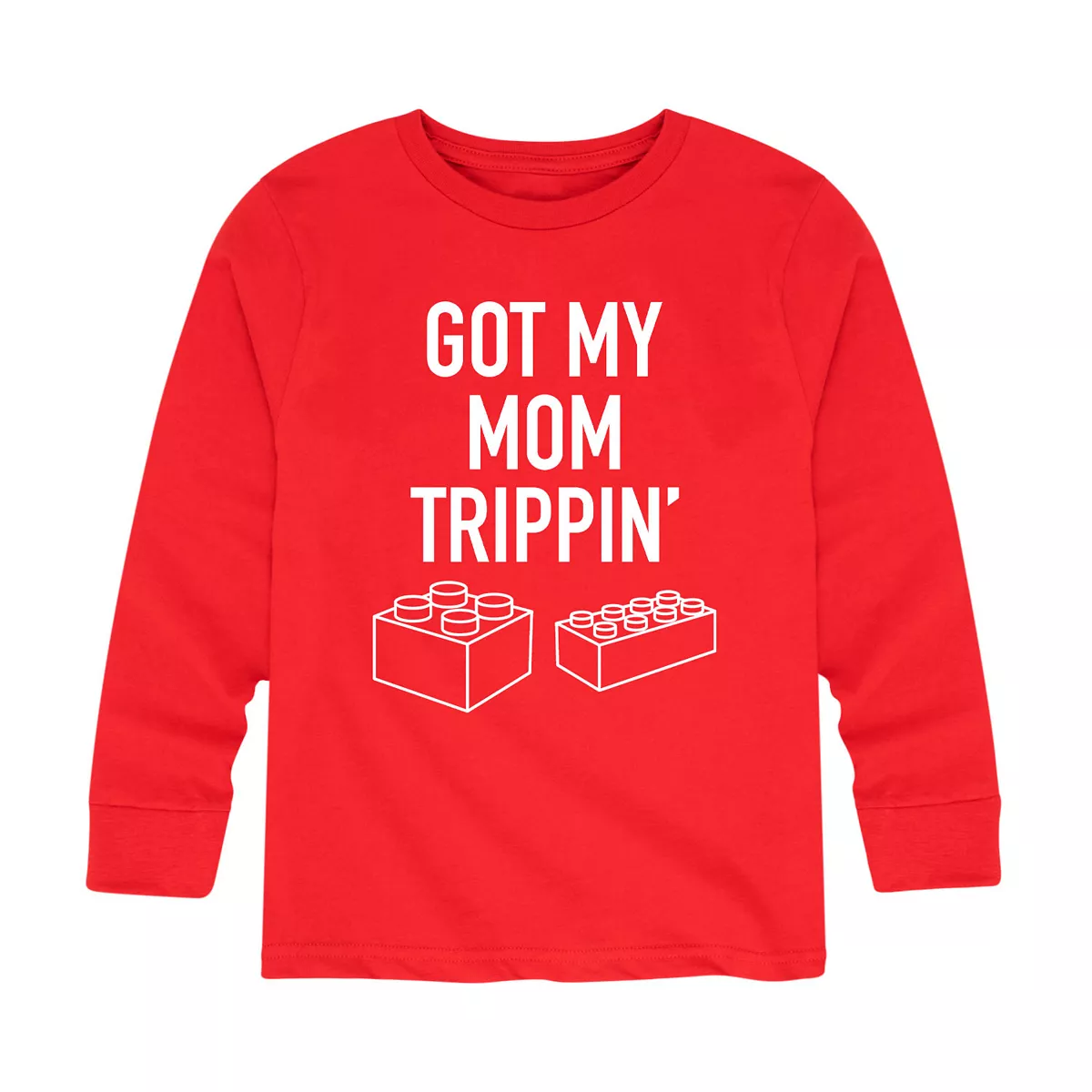 Boys 8-20 “Got My Mom Trippin” LEGO Graphic Tee