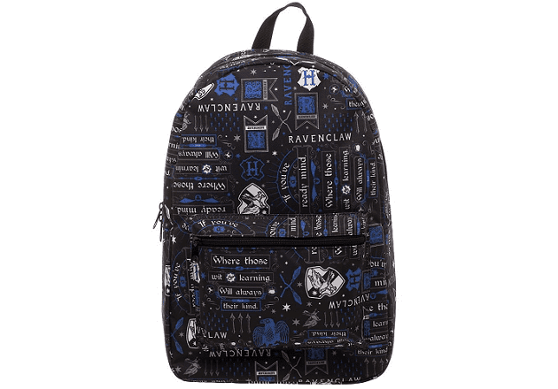 Harry Potter Icon Print Ravenclaw Backpack 