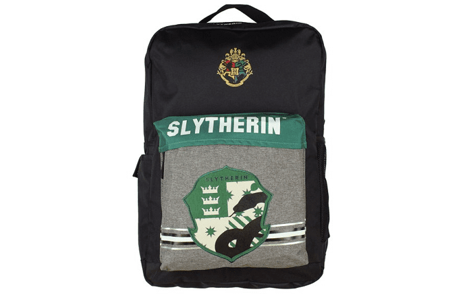 Harry Potter Slytherin Backpack School Book Bag with Laptop Sleeve 