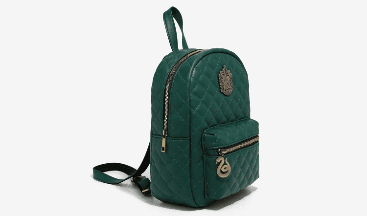 Harry Potter Slytherin Quilted Mini Backpack 