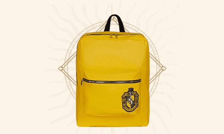 Hufflepuff Lined Backpack 