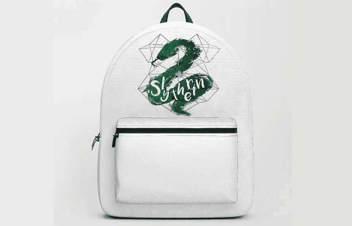 Slytherin Silver Splatter Backpack 