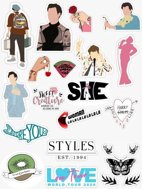 Ultimate Harry Styles Sticker Collection