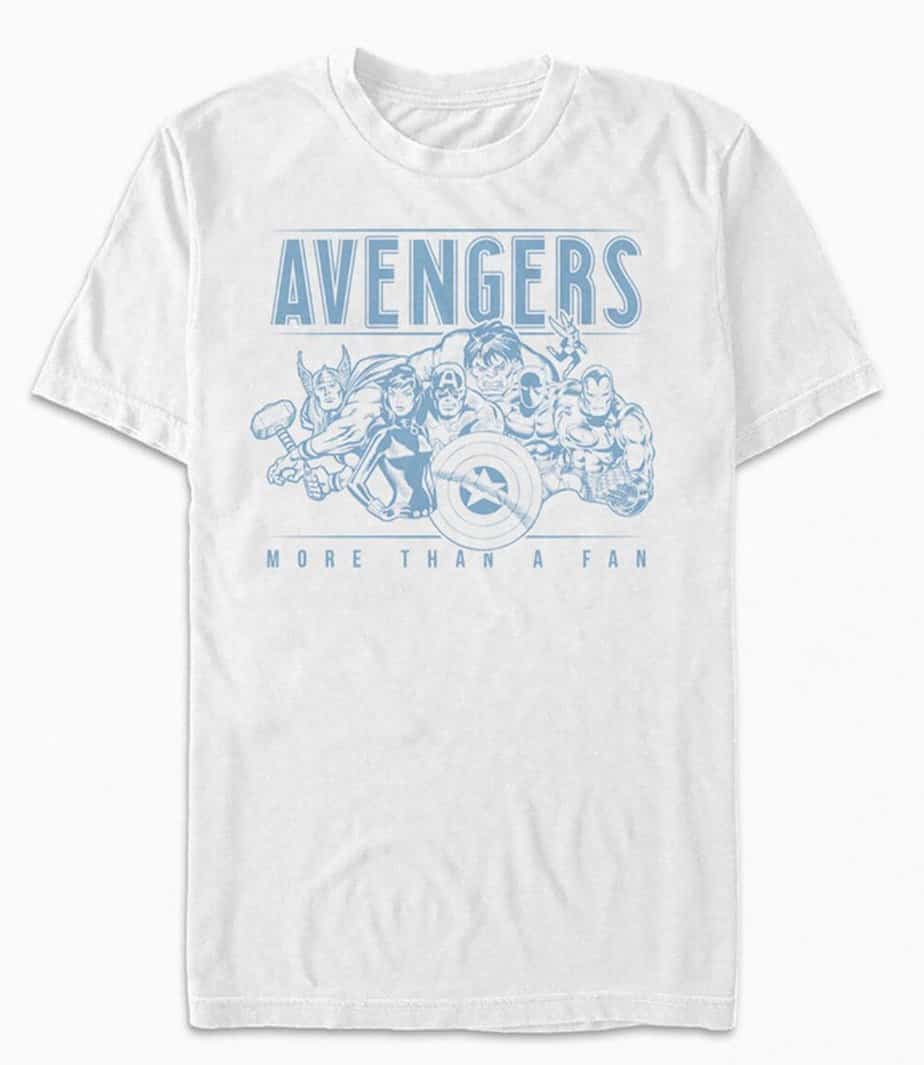 Avengers Comic Outline T-shirt