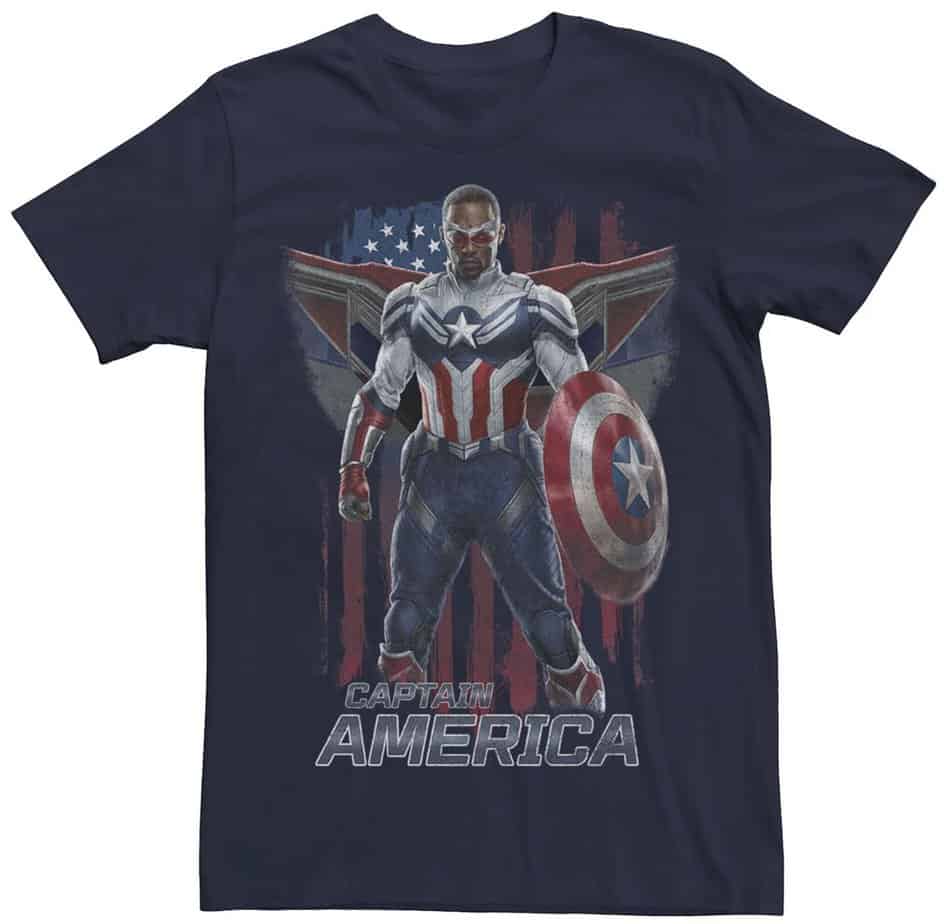 Sam Wilson Captain America T-shirt