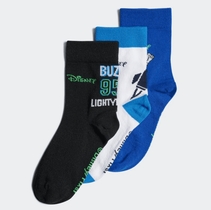 DISNEY BUZZ LIGHTYEAR SOCKS 3 PAIRS