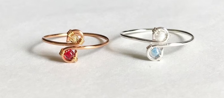 Marvel inspired WandaVision ring