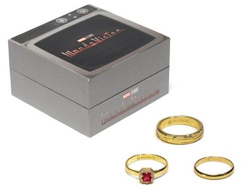 WandaVision Prop Replica Wedding Rings