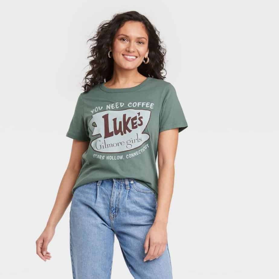 Best for fans of Luke's Diner: Luke's Coffee Tee