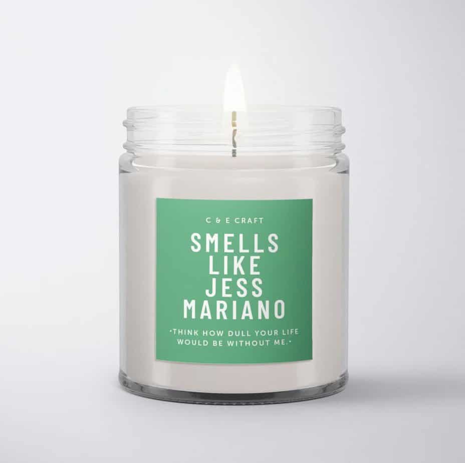 Best for Those Who Are Team Jess: Smells Like Jess Candle