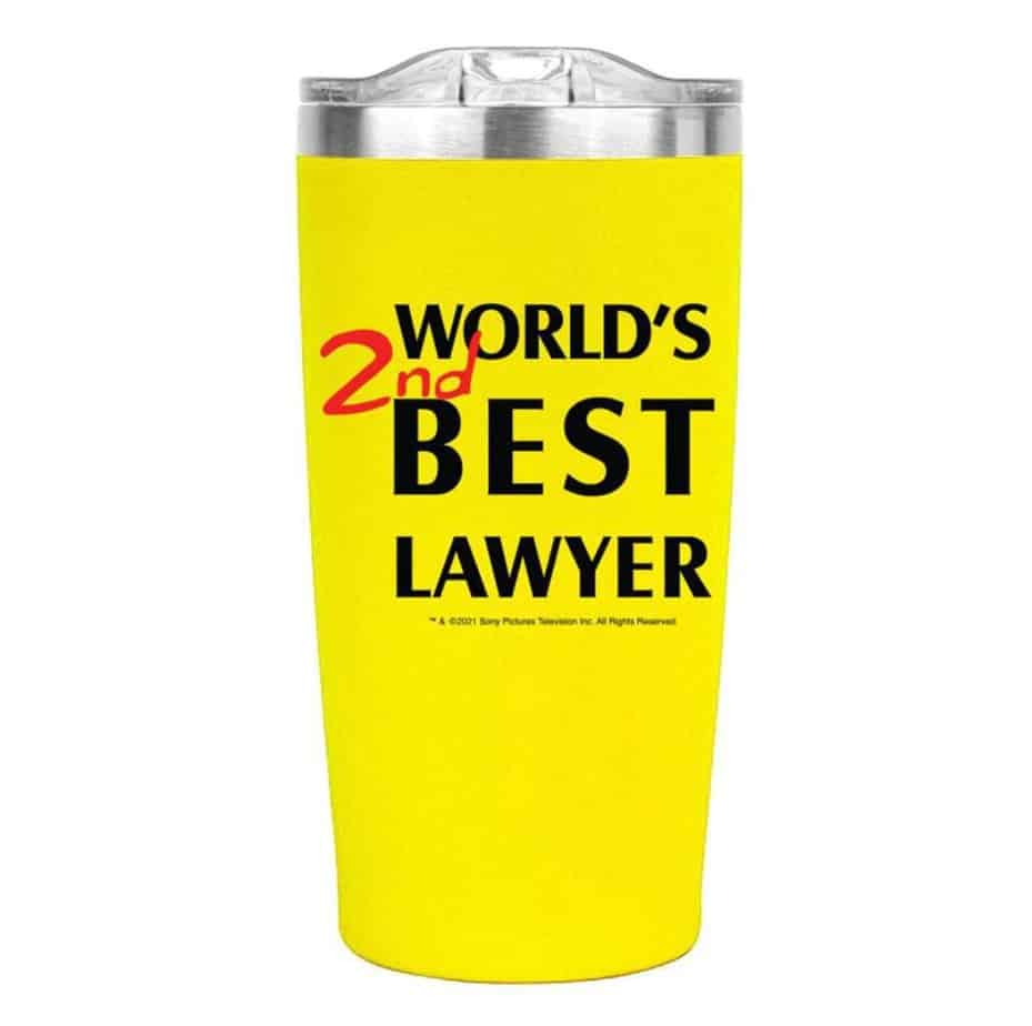 Better Call Saul World's 2nd Best Lawyer Travel Mug