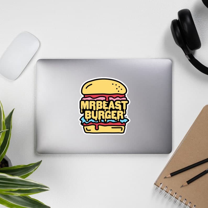 MrBeast Burger Stickers - 