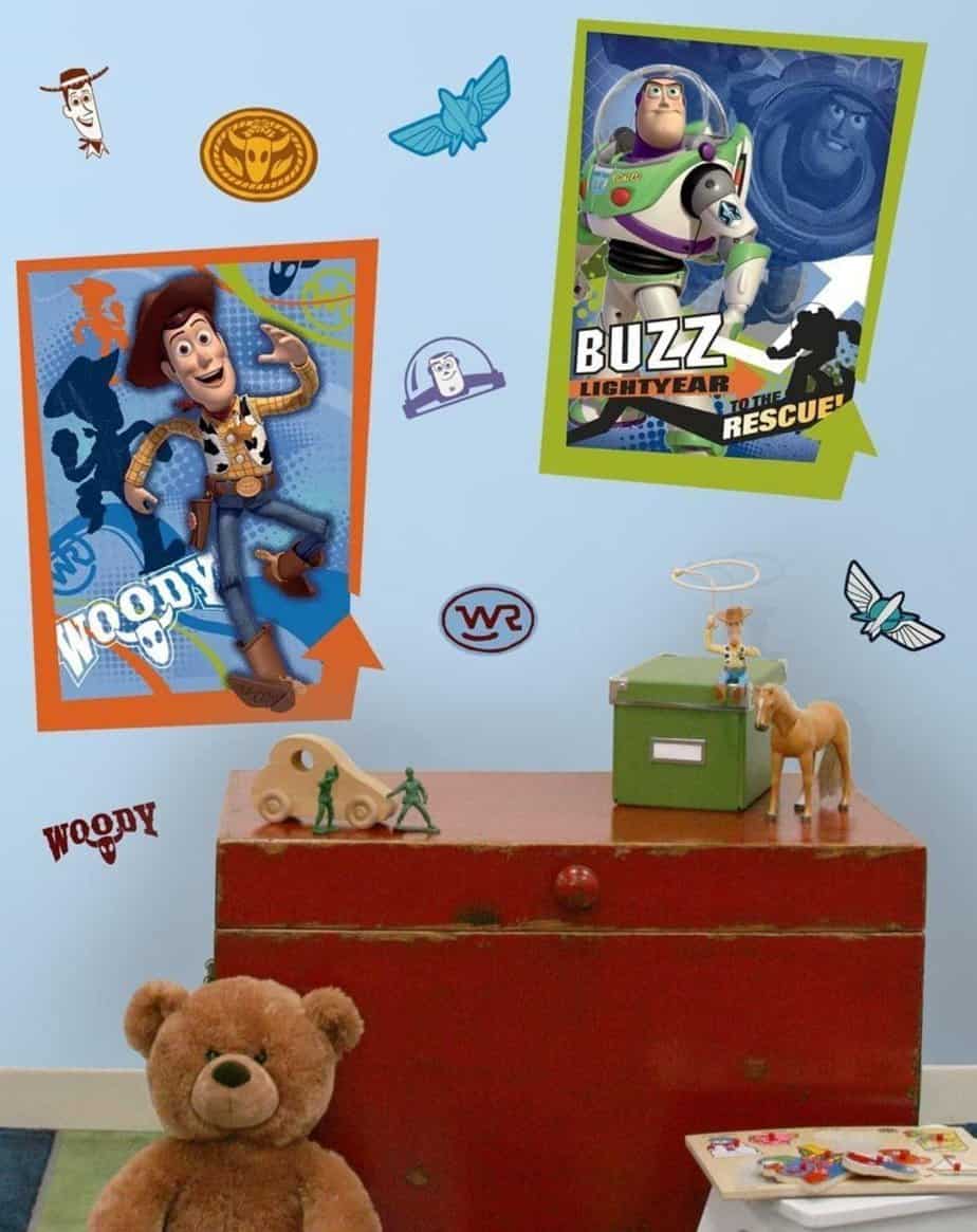 RoomMates RMK 1428SCS Toy Story 3 Stickers for Wall, Luggage, and More