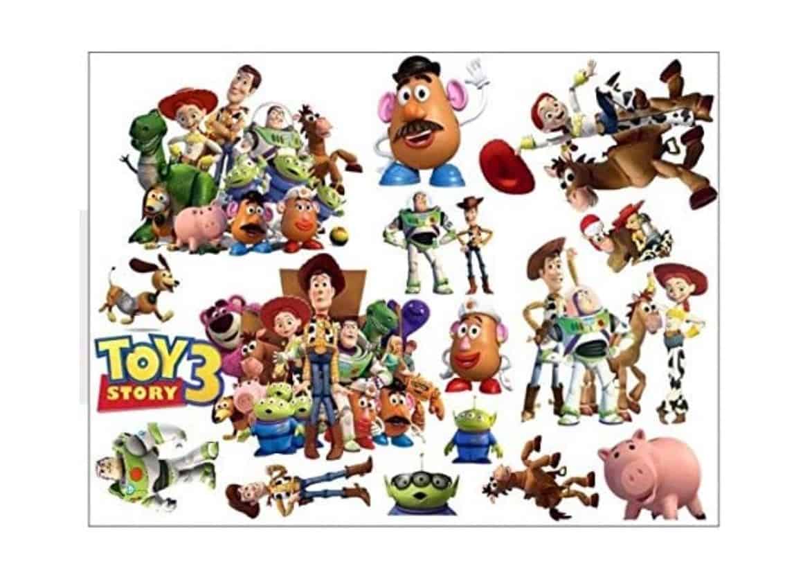 Toy Story Peel and Stick Decal Stickers for Wall, Luggage, and More