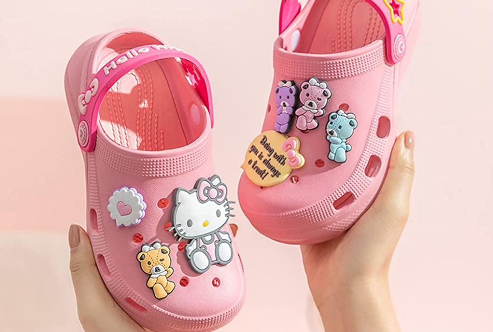 Zapatos De Baile De Ballet Se Alaron Los Zapatos Elegantes En Color   Hello Kitty Crocs Guide 