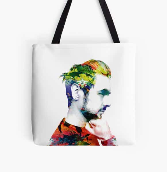 jack in color tote bag