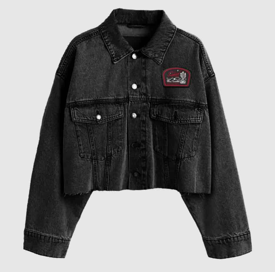 Bailey Sarian Suspish Inn Black Demin Jacket