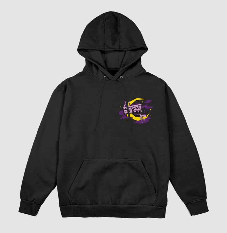 Bailey Sarian Suspish Inn Black Hoodie