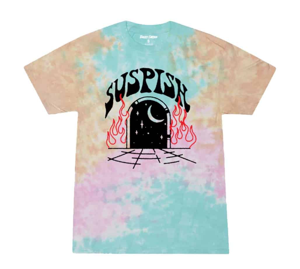 Bailey Sarian Suspish Tie-Dye Shirt