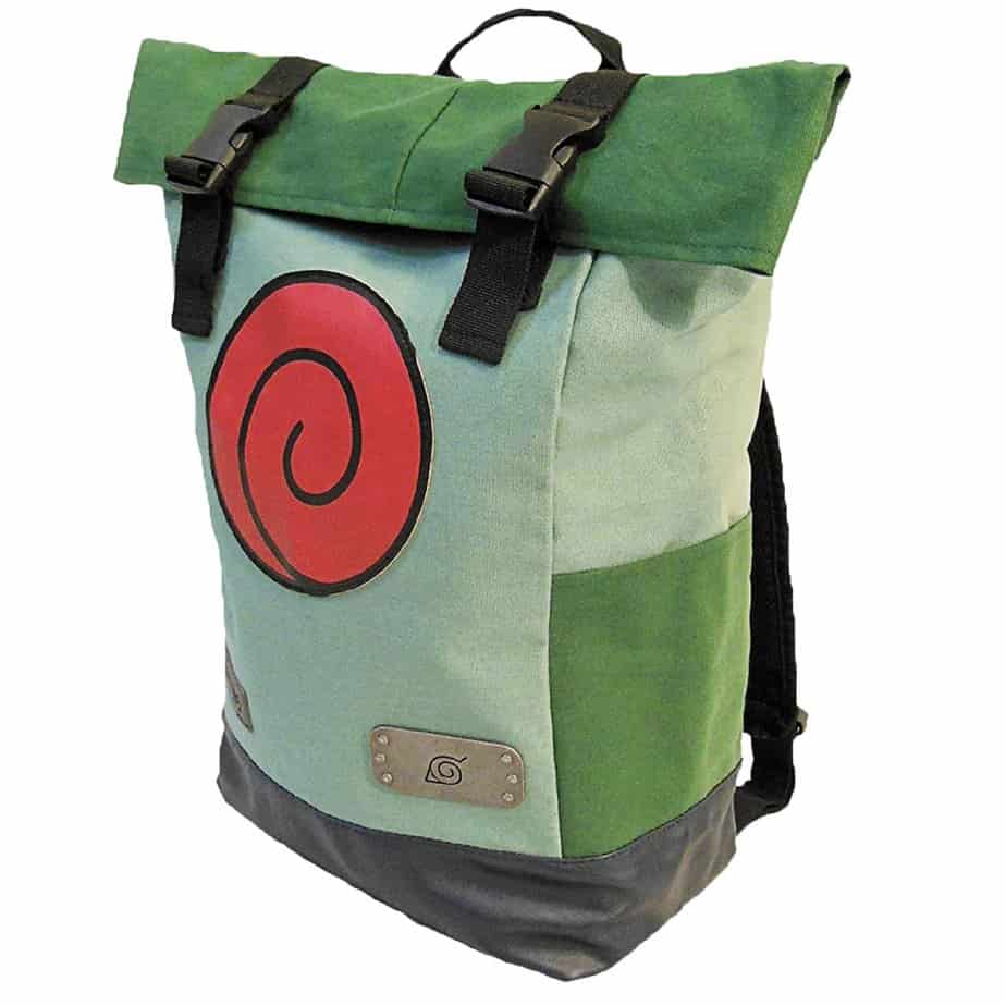 Naruto Shippuden Uzumaki Clan Logo Roll-Top Ripple Junction Bookbag