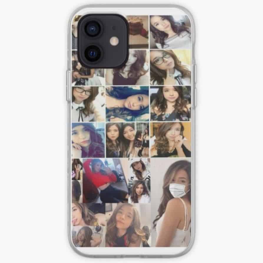 Pokimane Collage iPhone Case